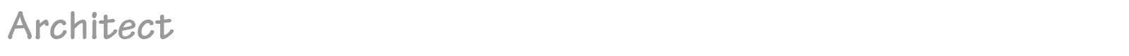 Architect font preview
